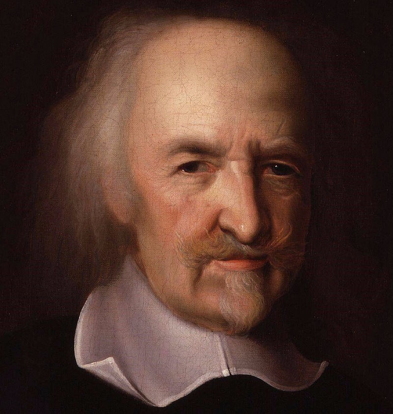 Thomas Hobbes by John Michael Wright, National Portrait Gallery, London.