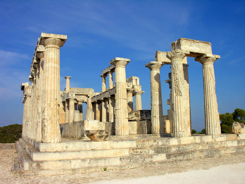 Temple of Aphaia at Aegina (c. 500-490 BCE)