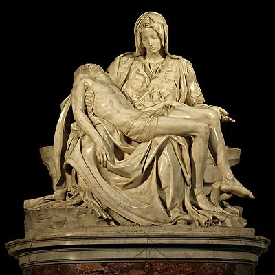 Michelangelo's <em>Pietà</em> in St. Peter's Basilica, Vatican City