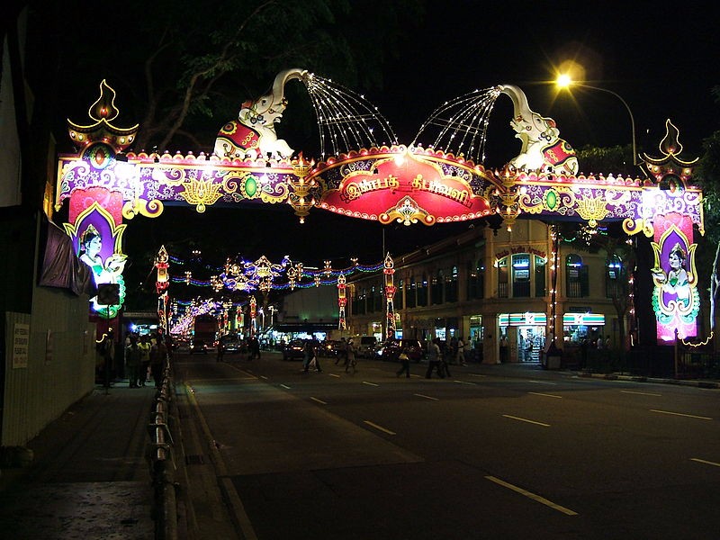 Singapore Diwali Decorations