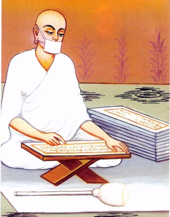 Jain Monk in Meditation
