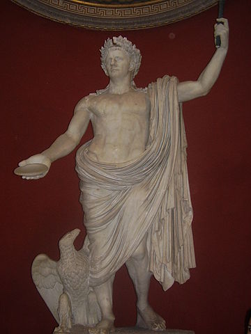Claudius as Jupiter

