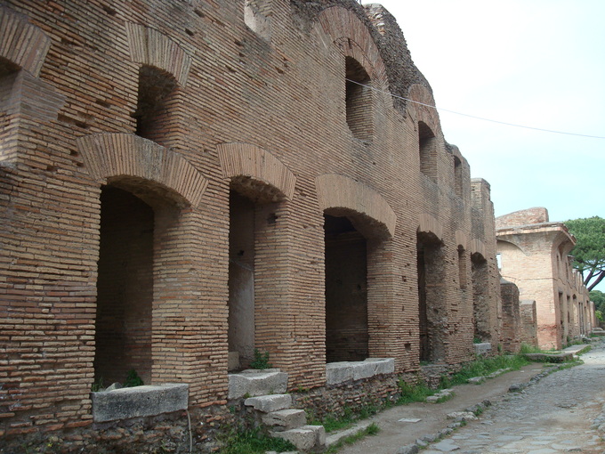 Insulae at Ostia.