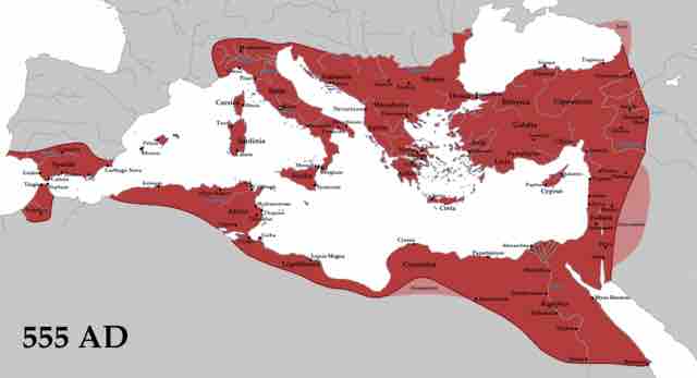 Byzantine Empire at its height