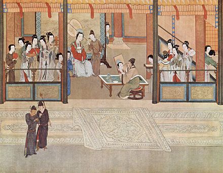 <em>Spring Morning in a Han Palace </em>by Qiu Ying (1494–1552)
