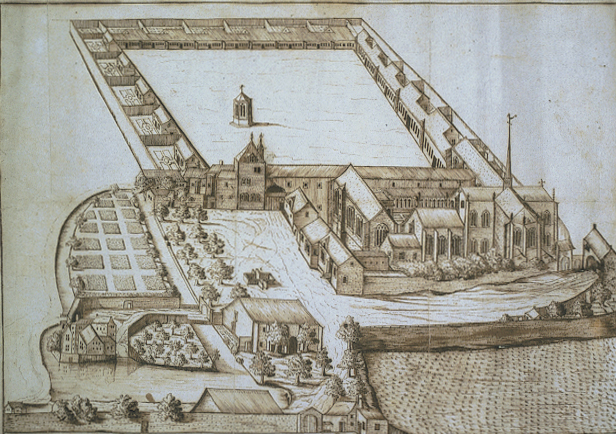 Champmol in 1686.

