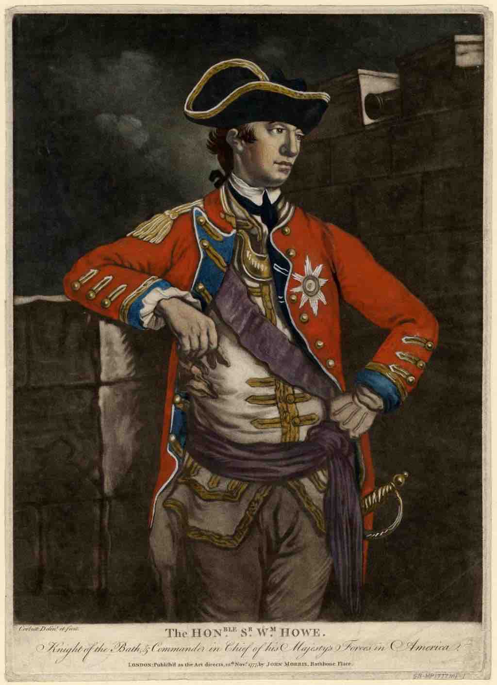 William Howe, 1777