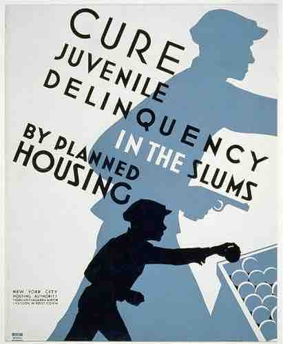 Cure Juvenile Delinquency by Planned Housing