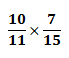 10/11 x 7/15