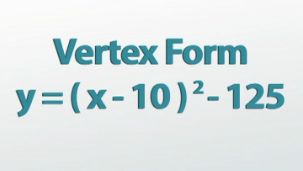 vertex form