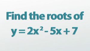 quadratics complex solutions