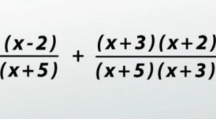 find common denominators