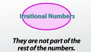 irrational numbers