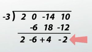 dividing polynomials three