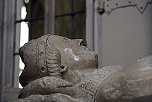 Effigy of William Edington in Winchester Cathedral