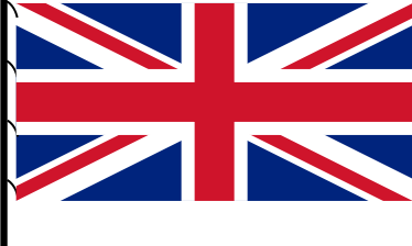 File:Upside down Union Flag on staff (hoist left).svg