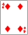 4 of diamonds