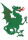 Meuble héraldique Dragon (wyvern).svg