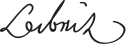 File:Leibnitz signature.svg