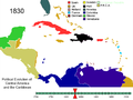 Political Evolution of Central America and the Caribbean 1830.png