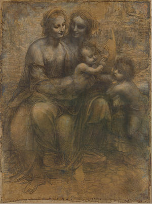 The Virgin and Child with St Anne and St John the Baptist